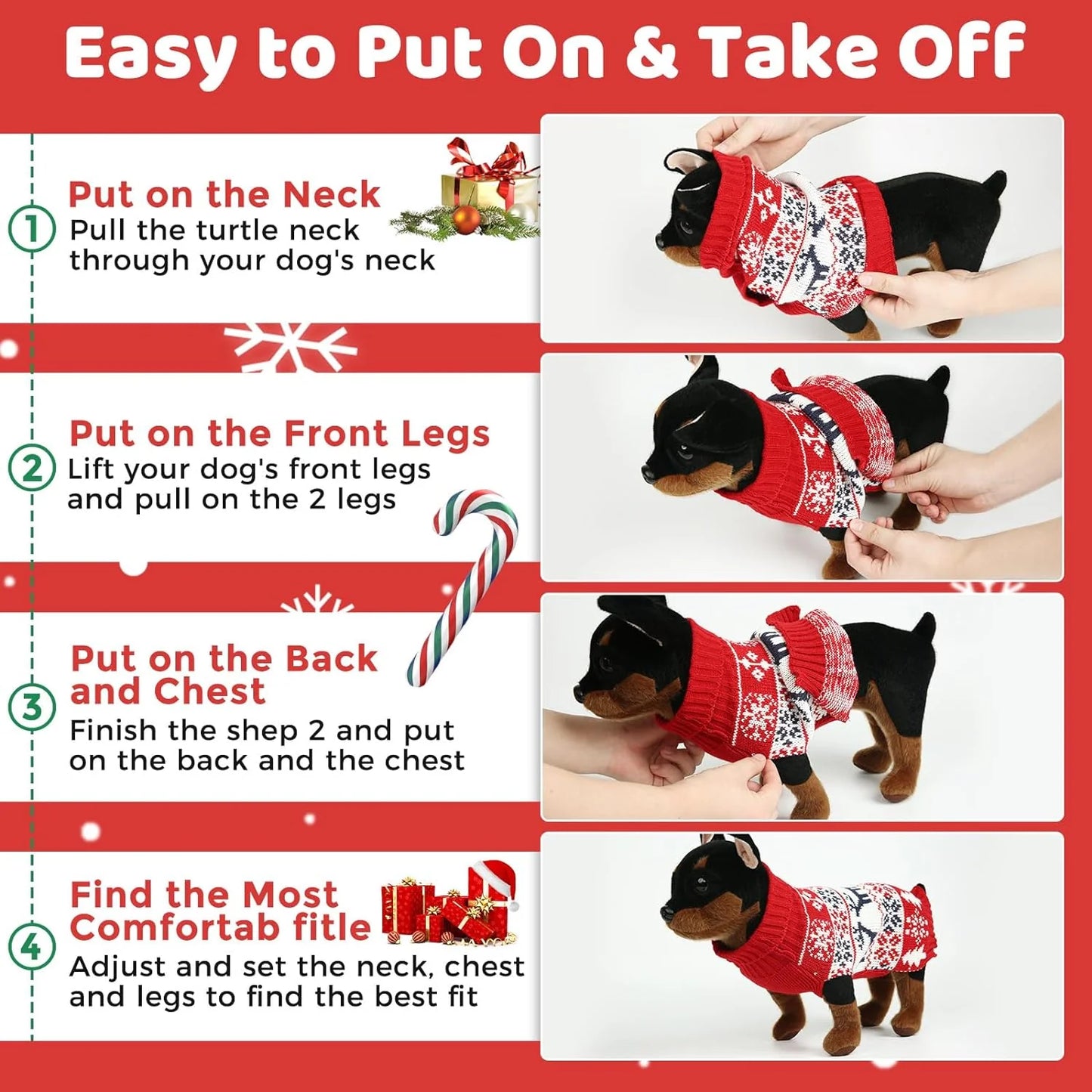 Dog Christmas Sweater