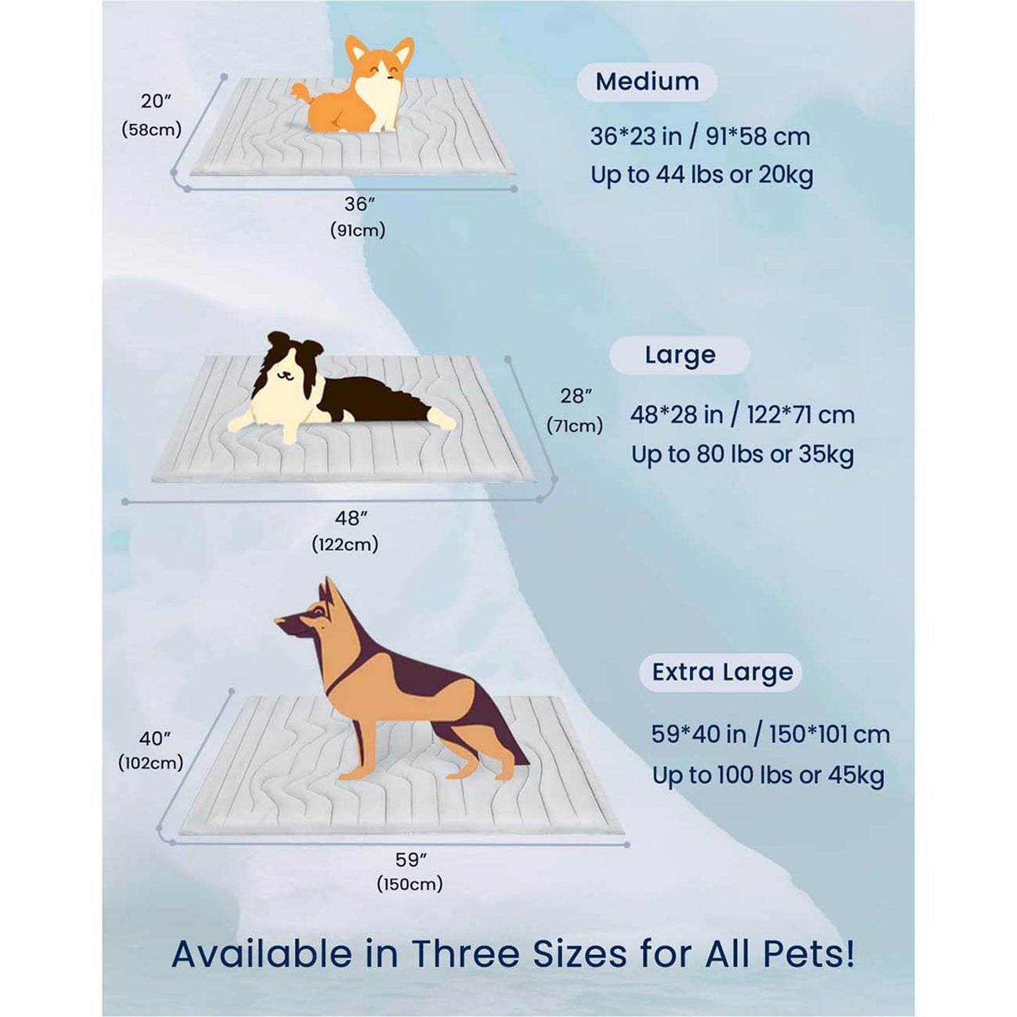 Arctic Paws Dog Cooling Mat