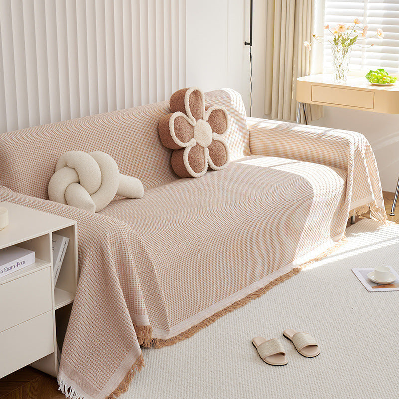 Soft Knit Sofa Cover