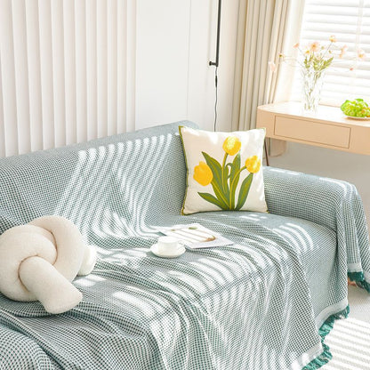 Soft Knit Sofa Cover